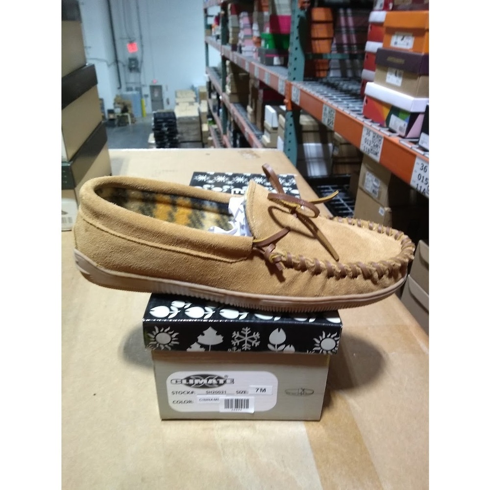 Climate X Leather Moccasins for Women Cinnamon Size: 7